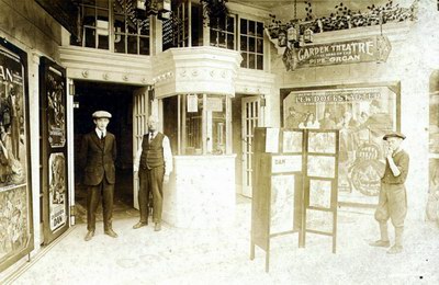 Garden Theatre - Old Shot Of Entrance (newer photo)